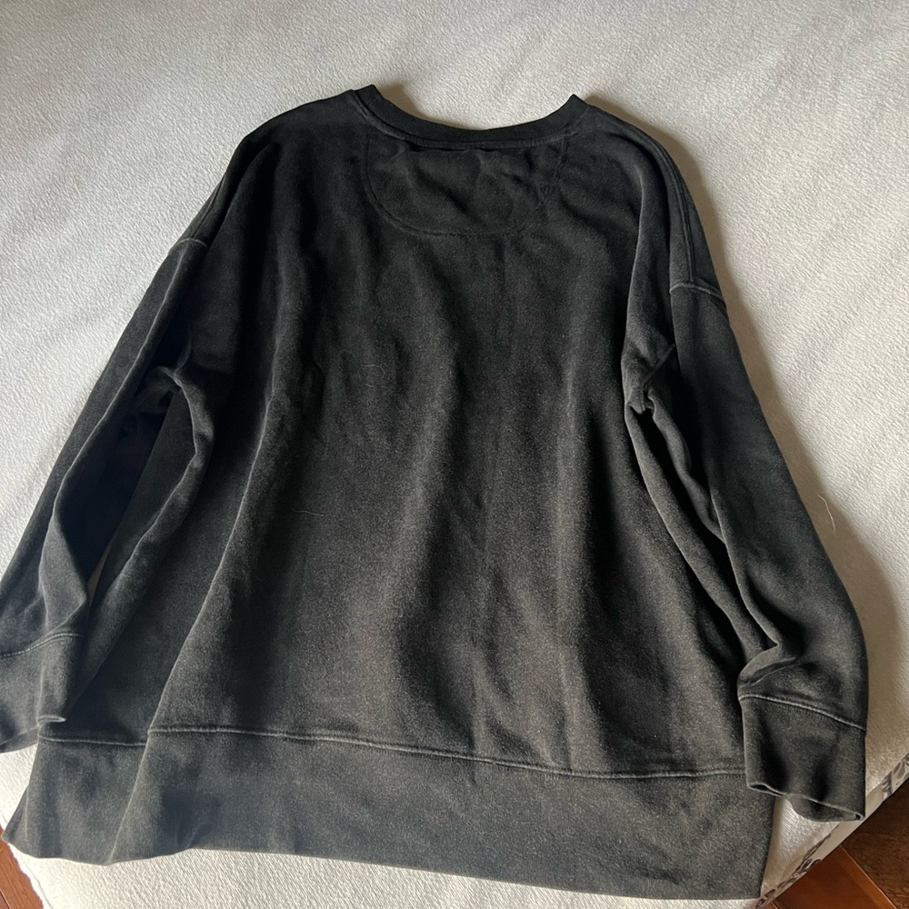 The Rolling Stones Black Crewneck Sweater